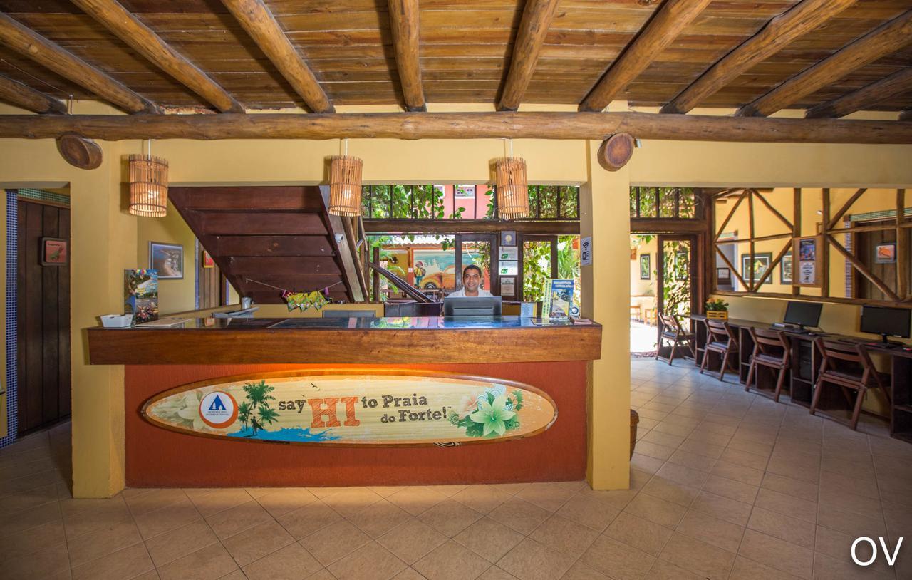 Praia Do Forte Hostel Eksteriør billede
